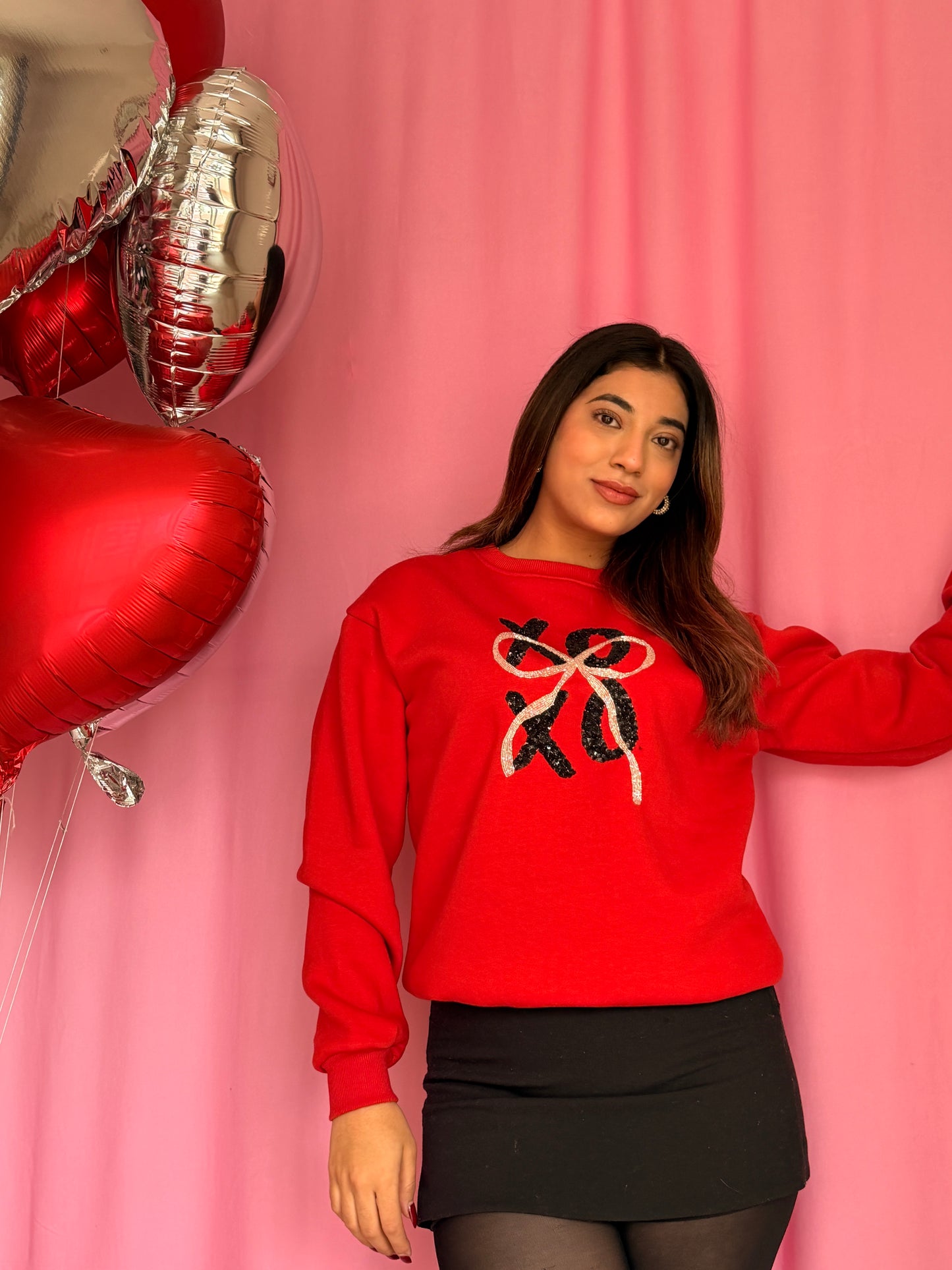XO Bow Sweatshirt