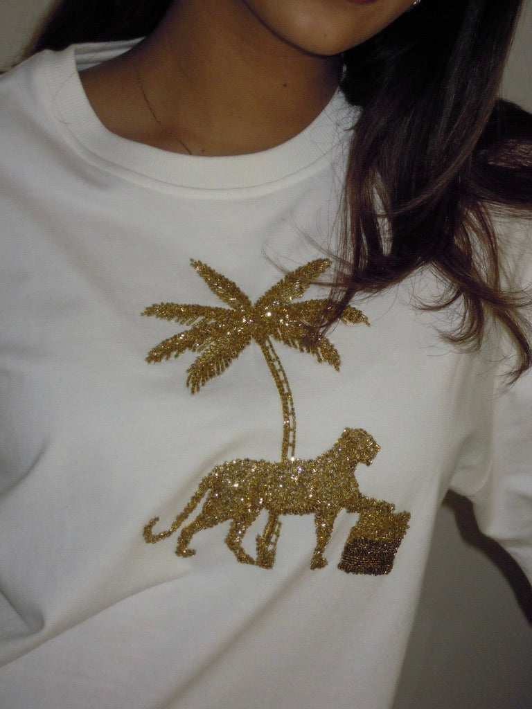 Oasis Luxe Tee (White)