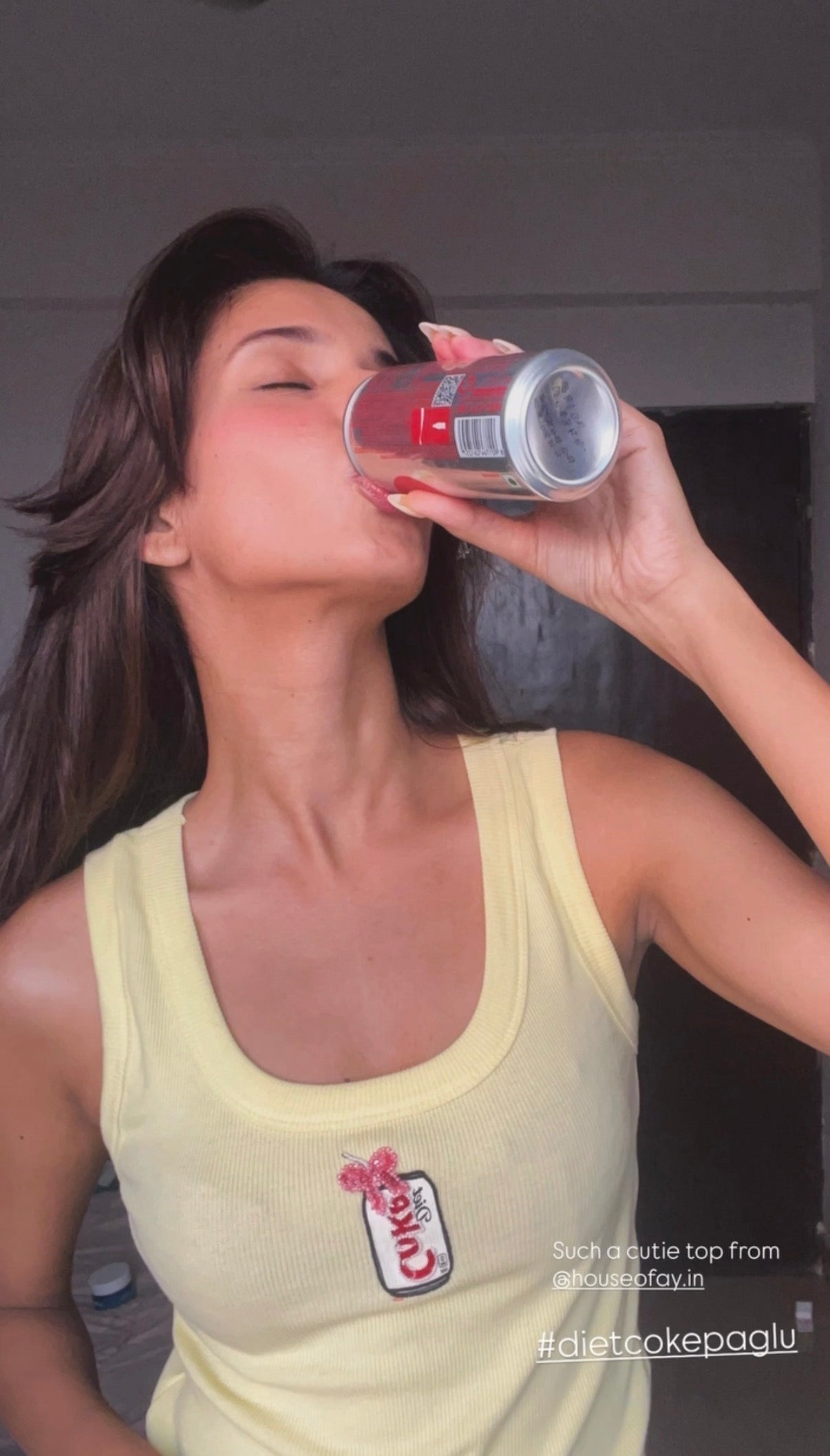 Diet Coke Tank