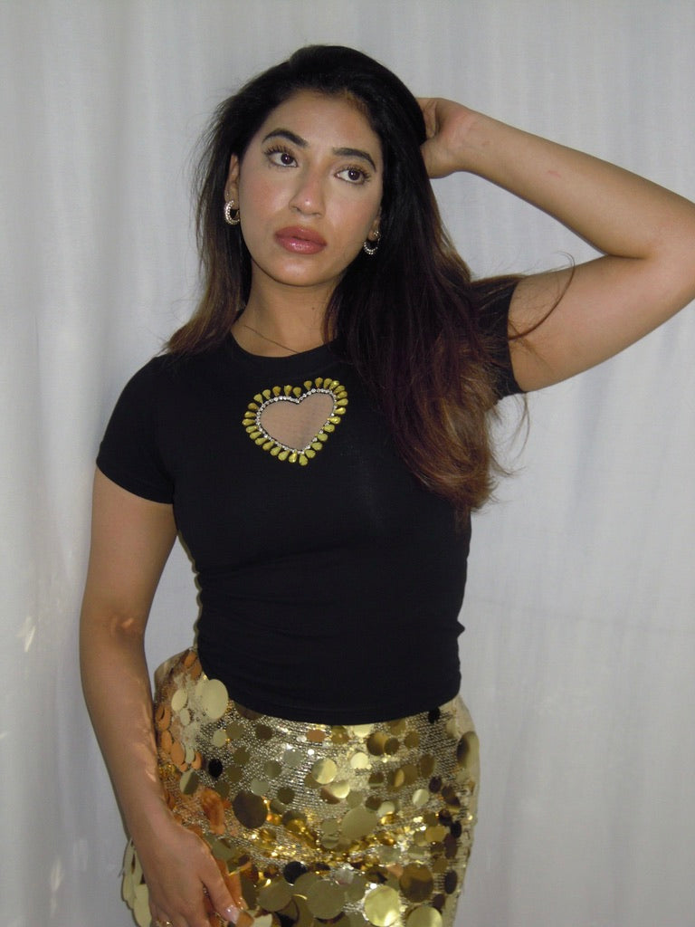 Gold Romance Tee