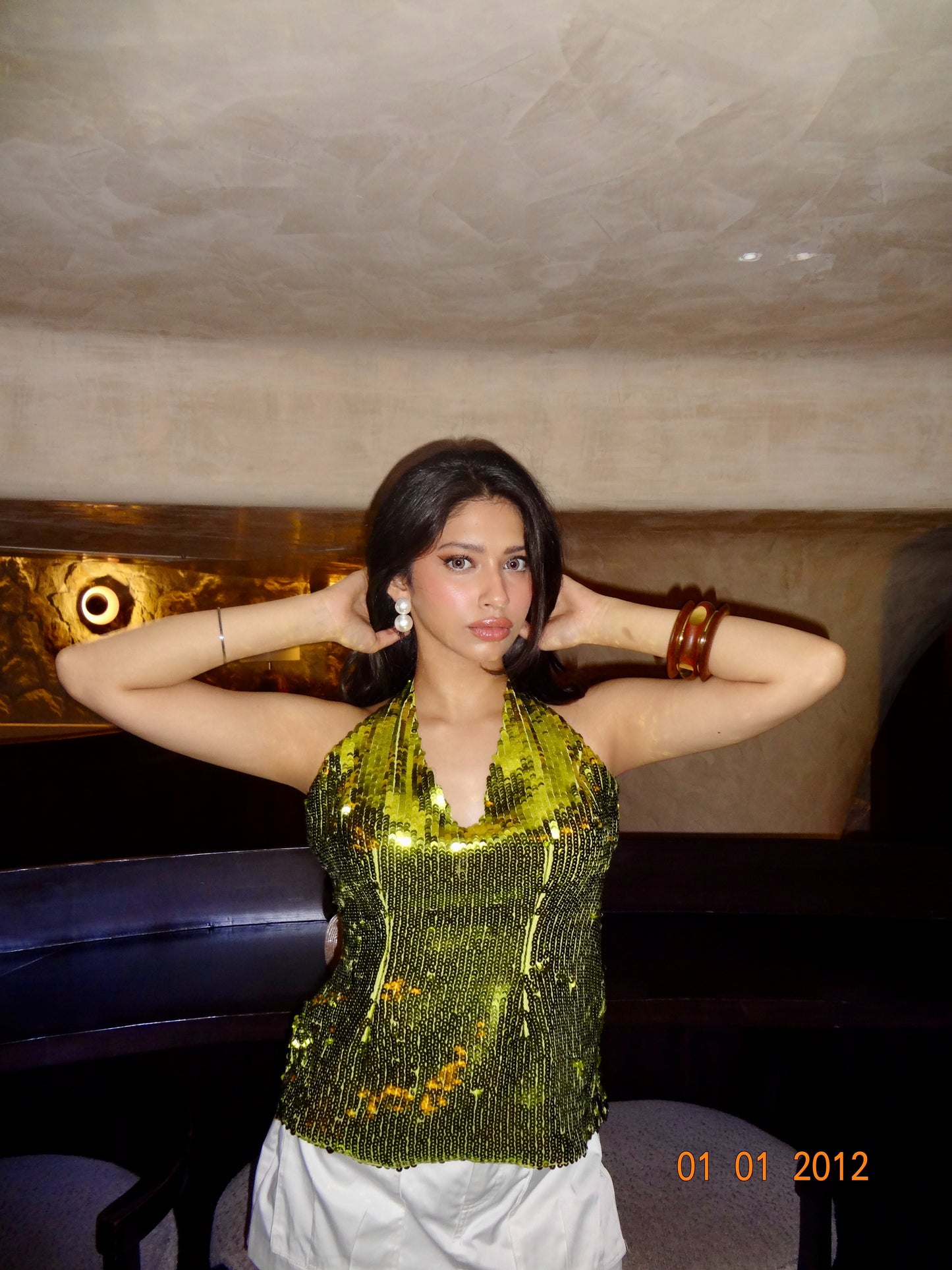 Moon Dust Sequins Top