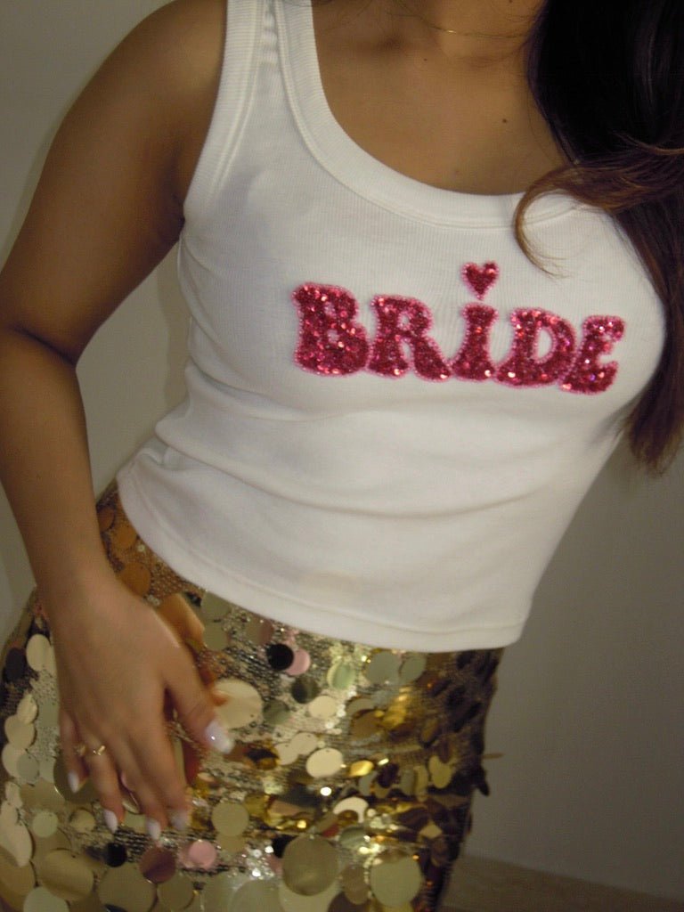 Bride Tank Top (White)