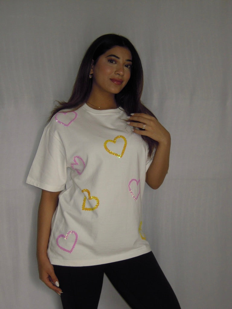 Sweetheart Scatter Tee