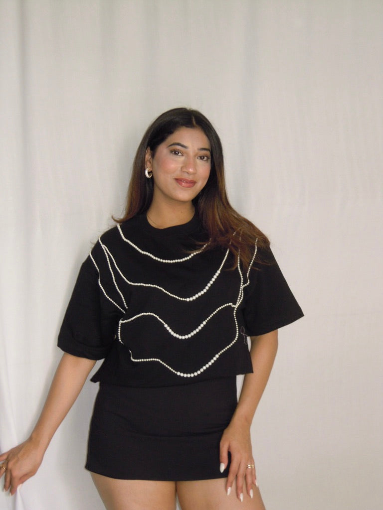Midnight Pearl Tee