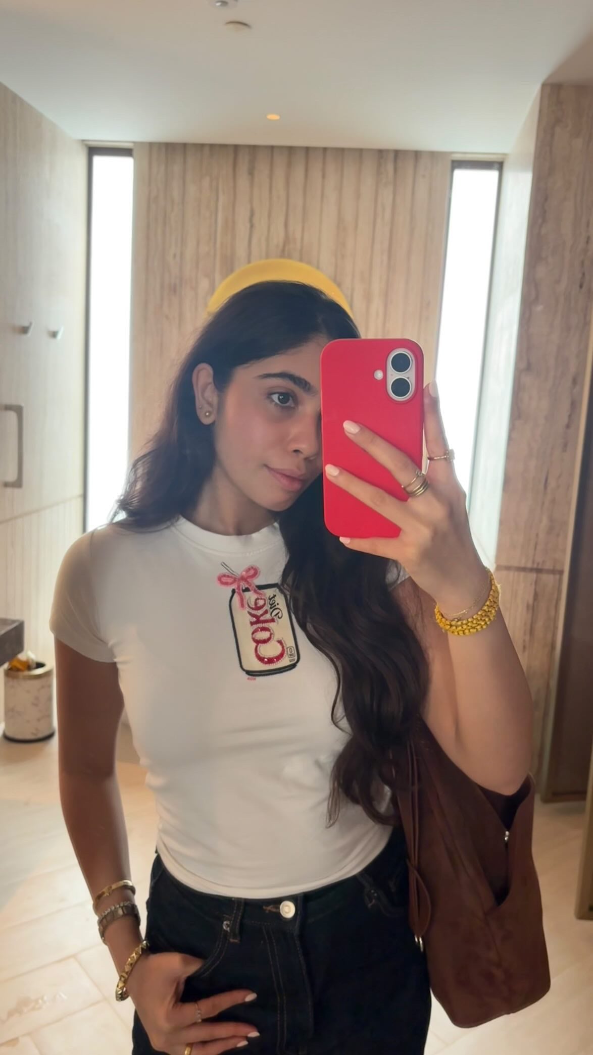 Diet Coke Sculpted Tee (White)