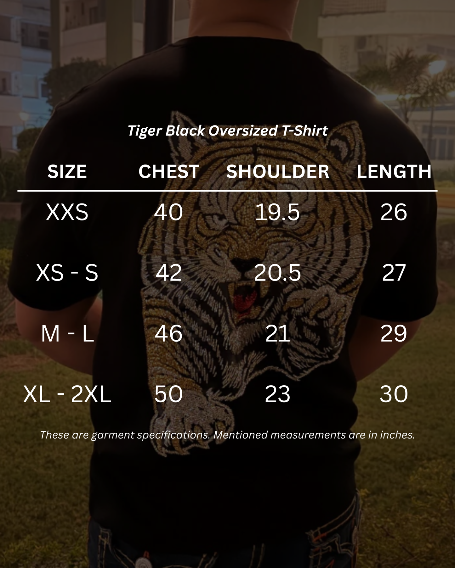 Tiger Black T-Shirt