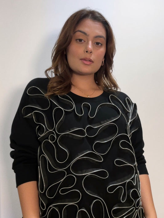Zipper Sweatshirt