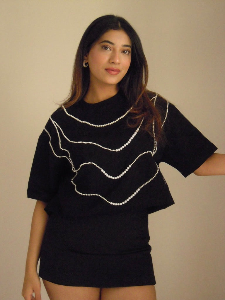 Midnight Pearl Tee