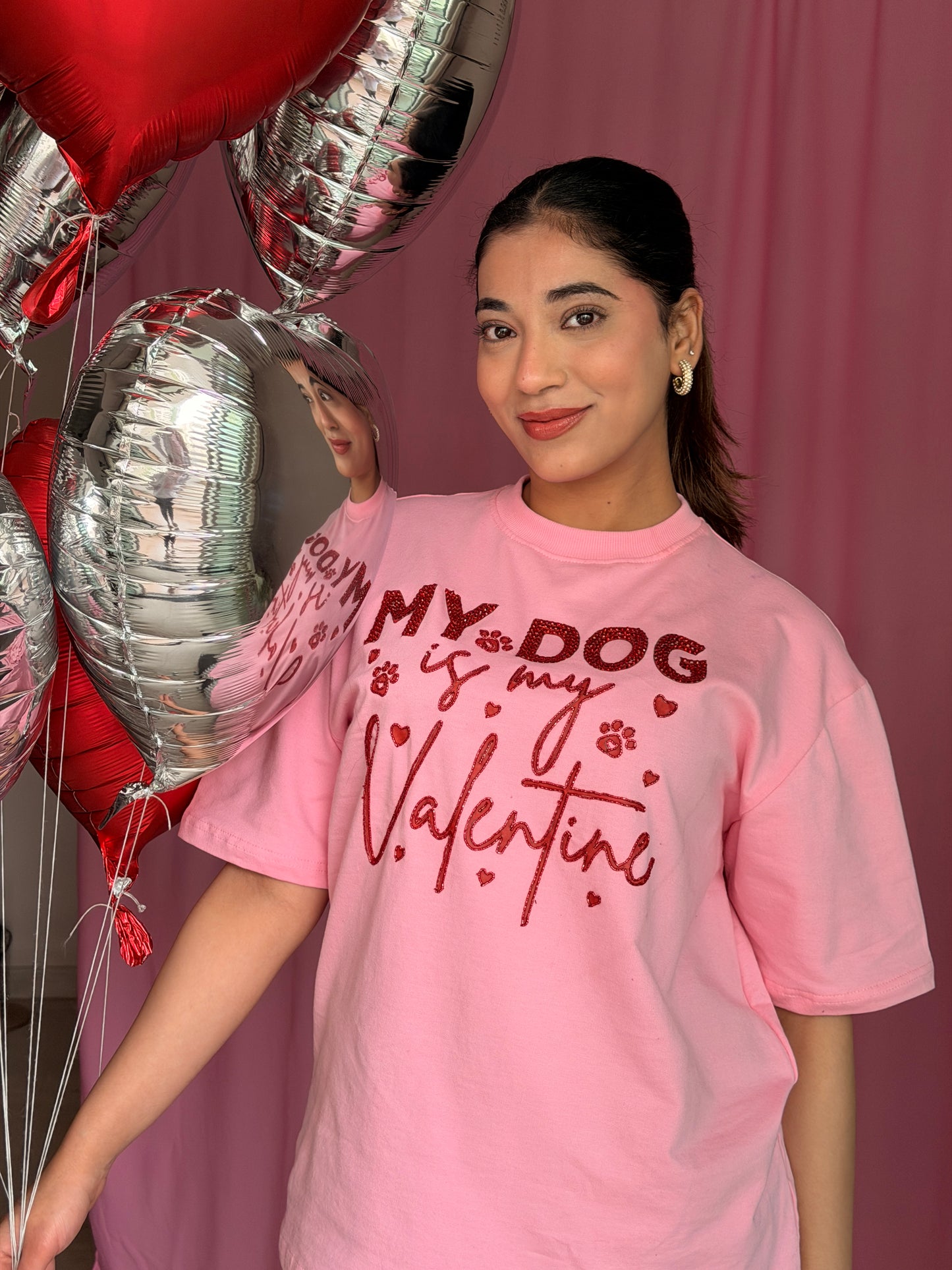 Dog Mom Valentine Tee