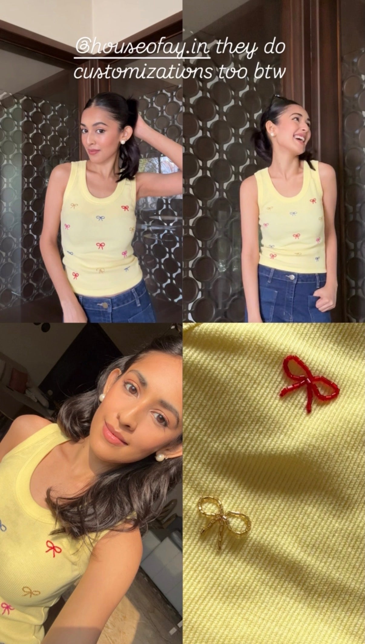 Sweet Knot Tank (Butter Yellow)