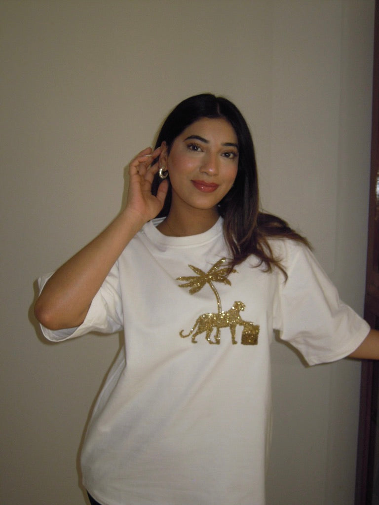 Oasis Luxe Tee (White)