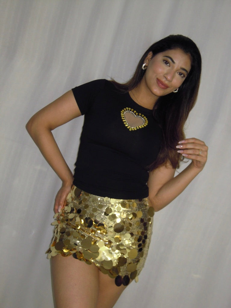 Gold Romance Tee