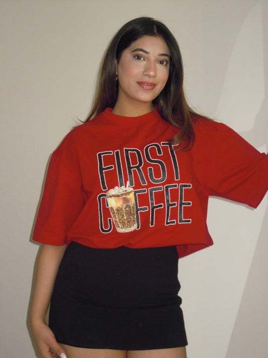 First Coffee (red)