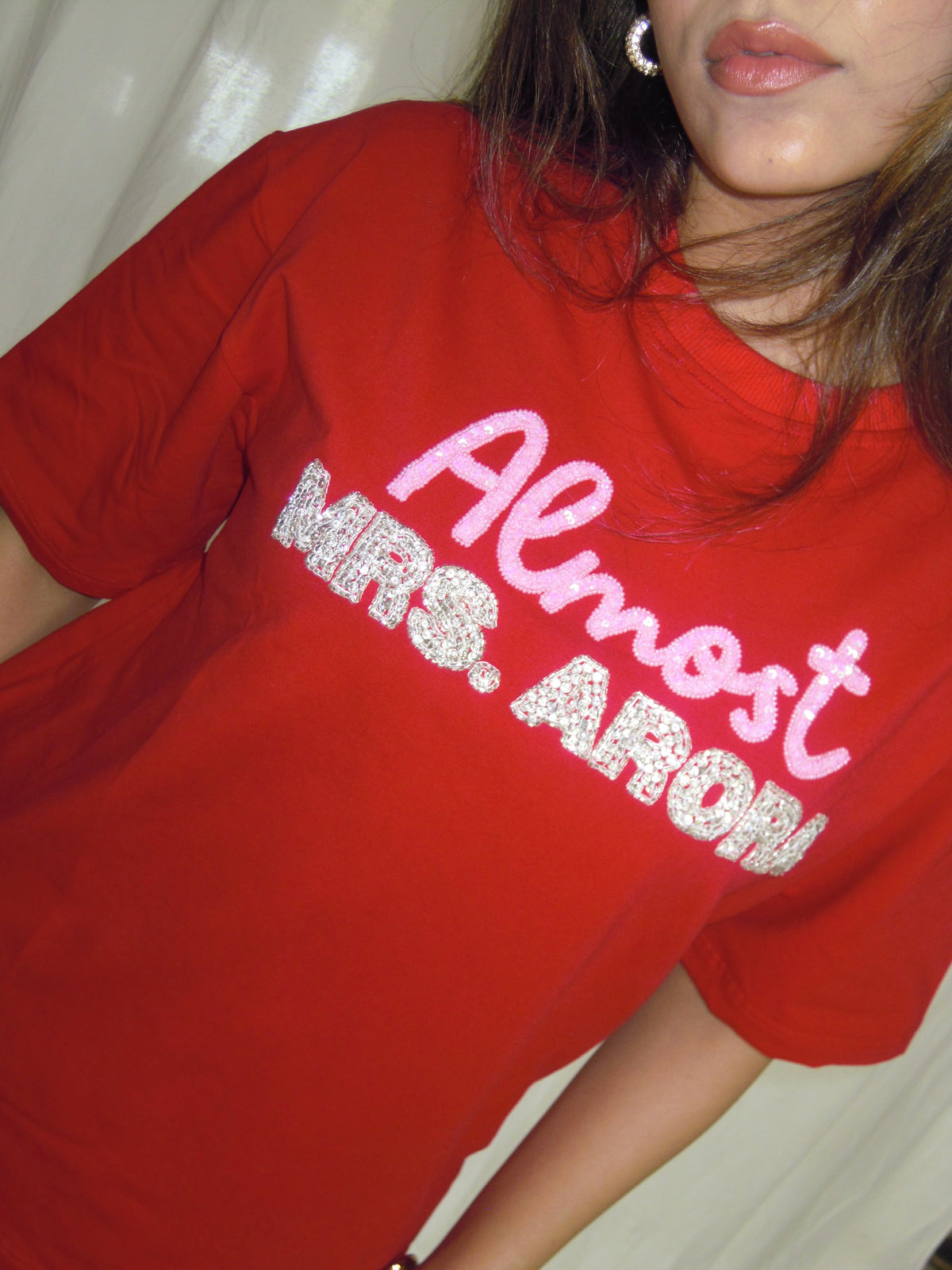 Almost Mrs Red Tee