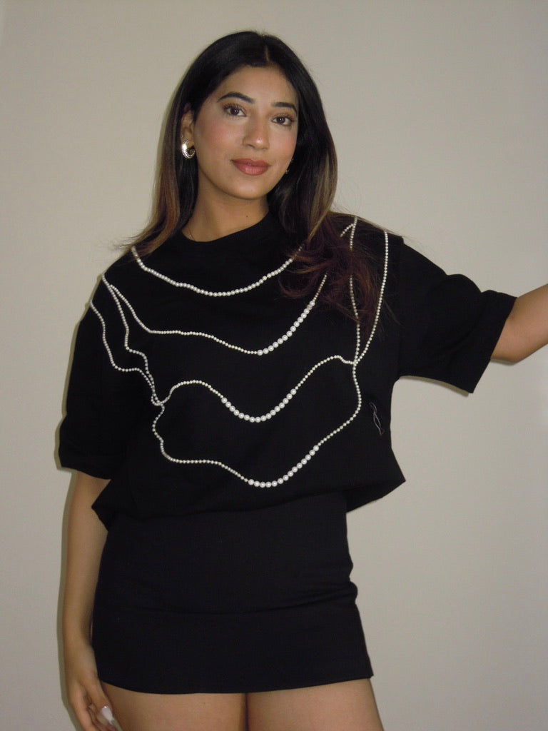 Midnight Pearl Tee