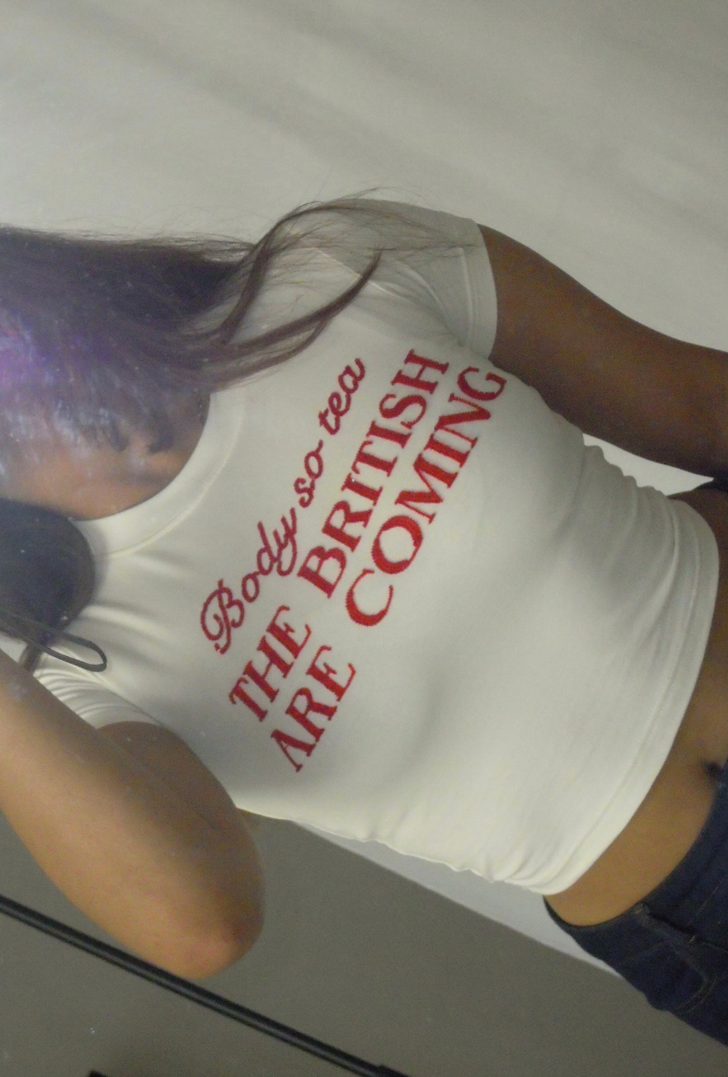 Body So Tea White Tee