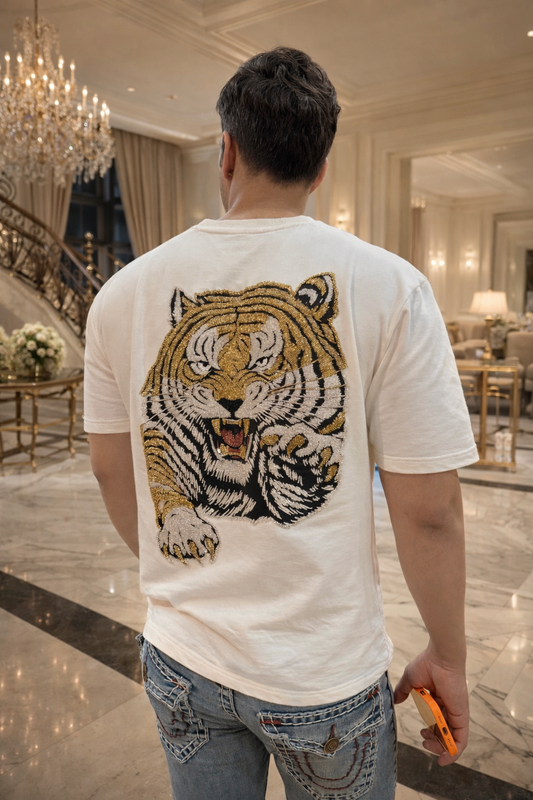 Tiger White T-Shirt