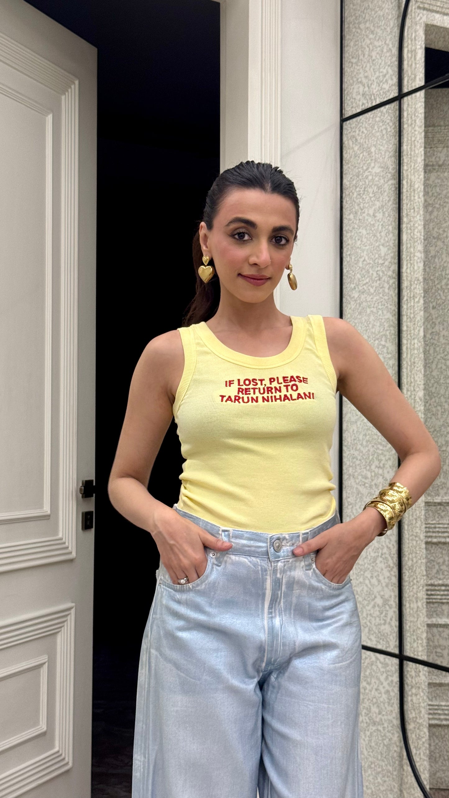 If Lost, Please Return Tank Top
