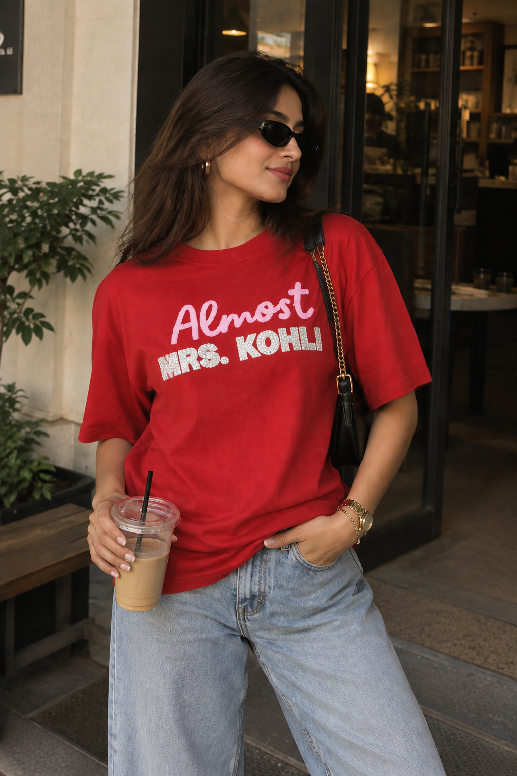 Almost Mrs Red Tee