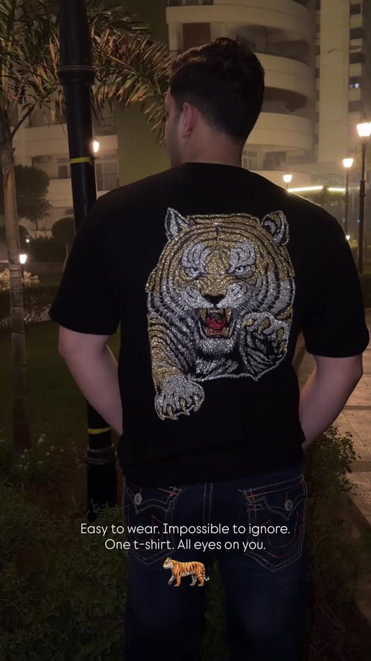 Tiger Black T-Shirt